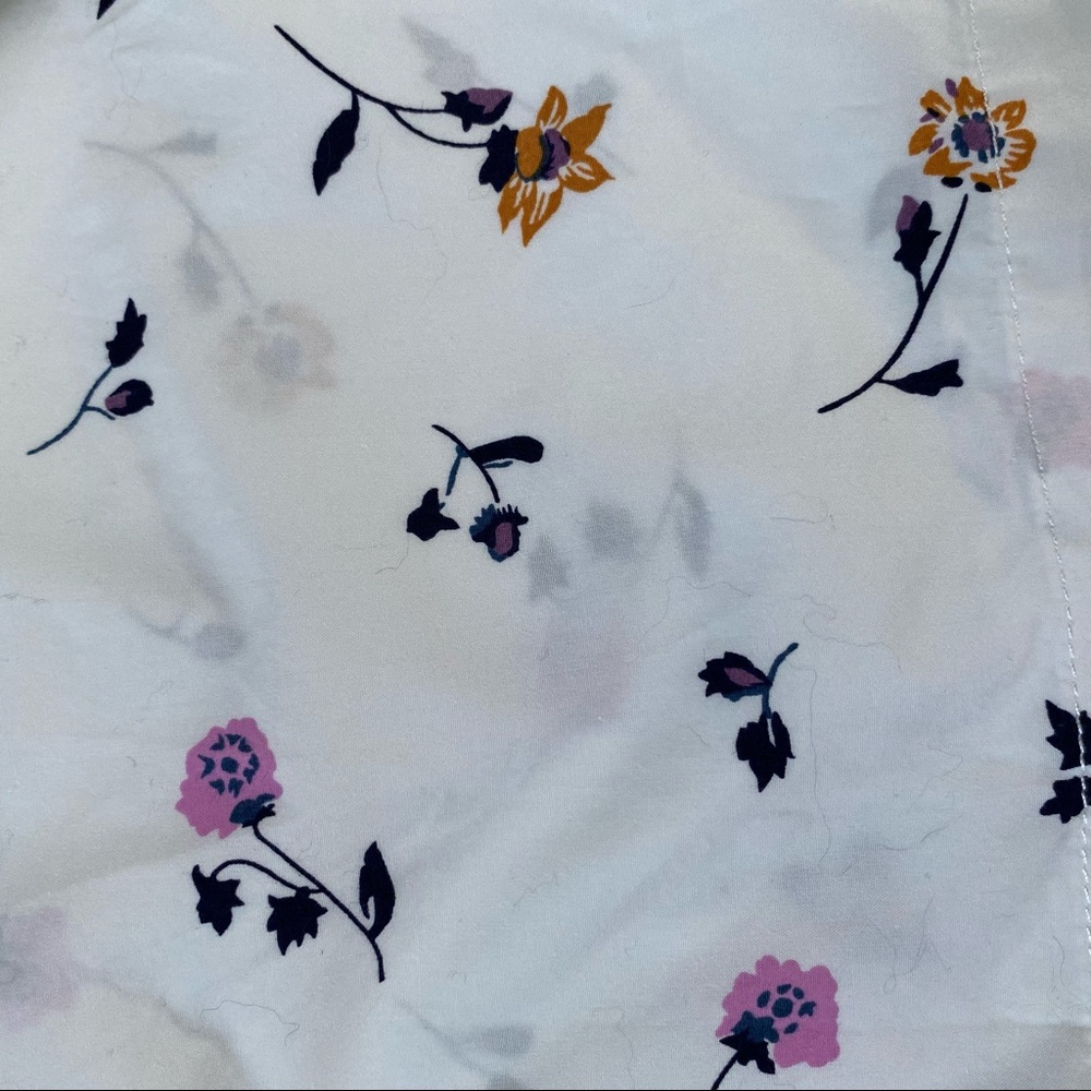 Madewell NEW Square Neck Top in Sweet Blossoms - Picture 9 of 11